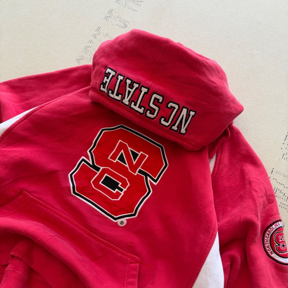 Vintage 90s Colosseum Athletics NC State‎ Hoodie